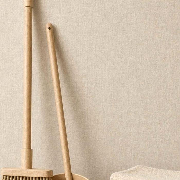 Kit de nettoyage complet (balai, pelle, chiffons microfibre) — vue secondaire
